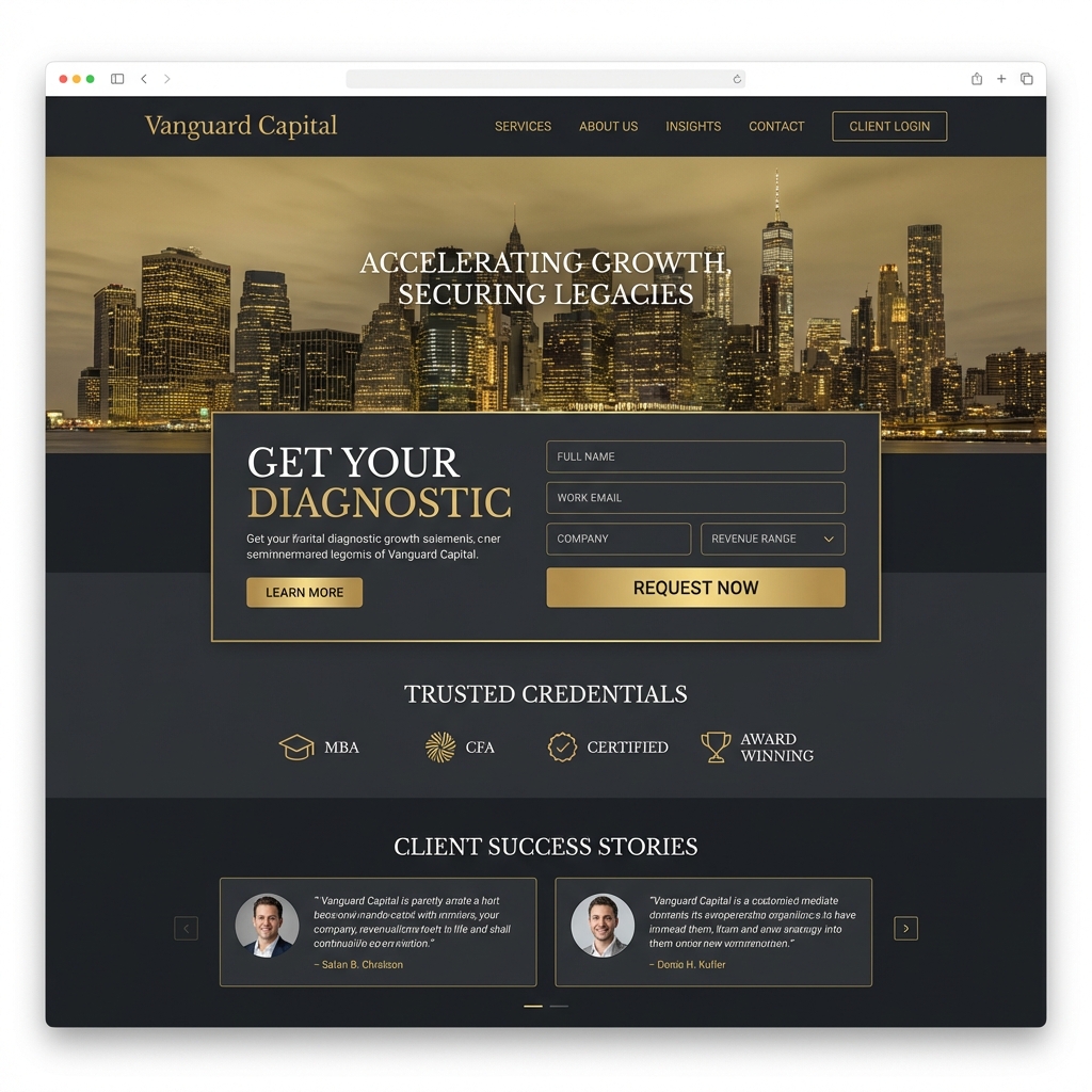 Vanguard Capital: Trusted Financial Platform